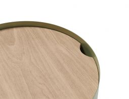 Eucalypt Green Frame Bedside Table Indoor