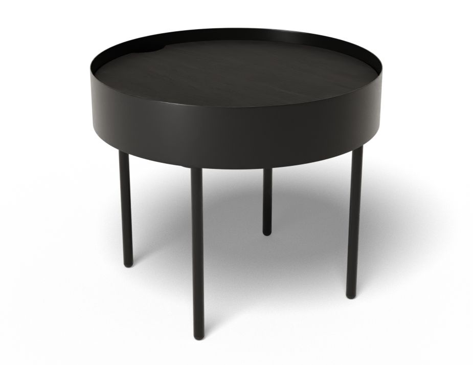 Bedside Indoor Table Moden Powdercoat Metal