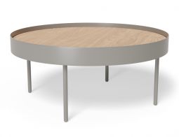 Silver Grey Modern Indoor Coffee Table