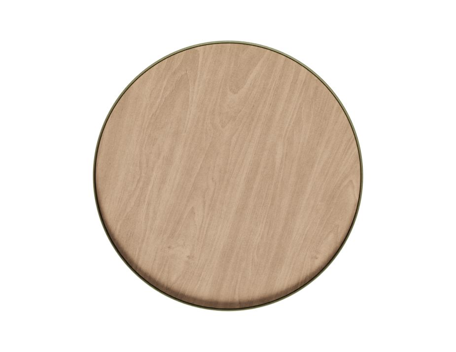 Modern Coffee Table Ash Metal Wood