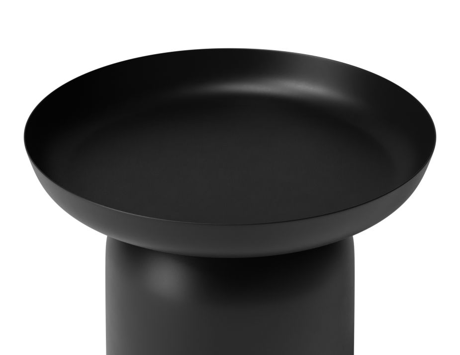 Tao Black Indoor Side Table Modern