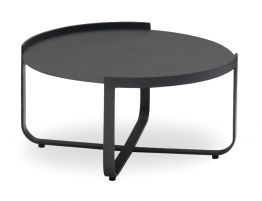 Fino Outdoor Coffee Table - Charcoal 80cm