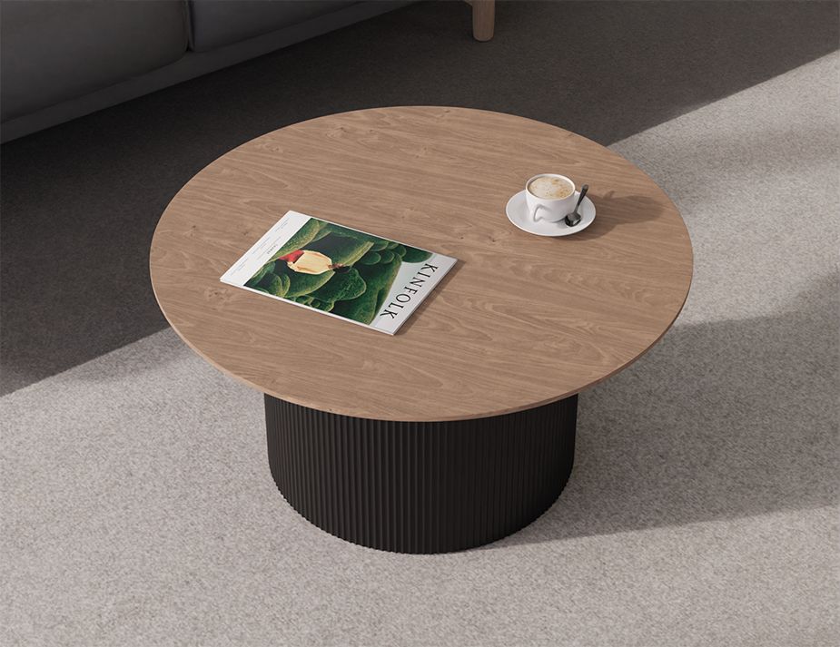 Mimi Coffee Table Black Base Magazine Coffee