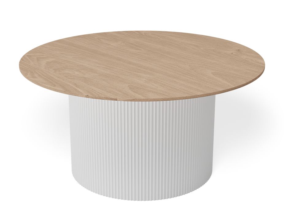 Mimi Coffee Table White Base Hero9