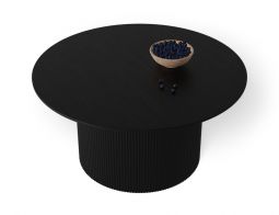 Mimi All Black Coffee Table Blueberries High