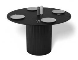 Mimi Dining Table - Black - Black - 120cm