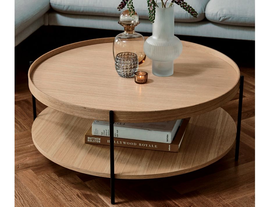 Layered cheap coffee table