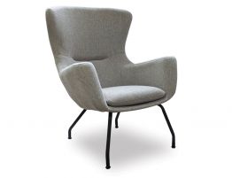 Hive Lounge Chair -Light Grey 