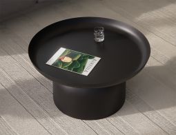 Black Soda Coffee Table 75cm Large