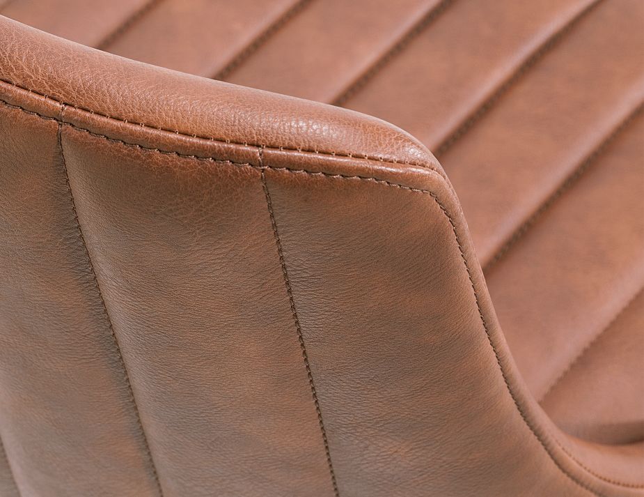 Andorra Dining Chair Brown Closeup3