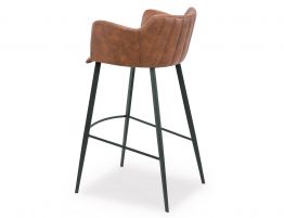 Andorra Bar Stool Vintage Tan Seat