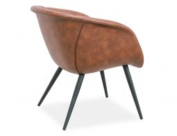 Andorra Lounge Chair Brown 1V2