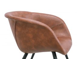 Andorra Lounge Chair Brown 7V2