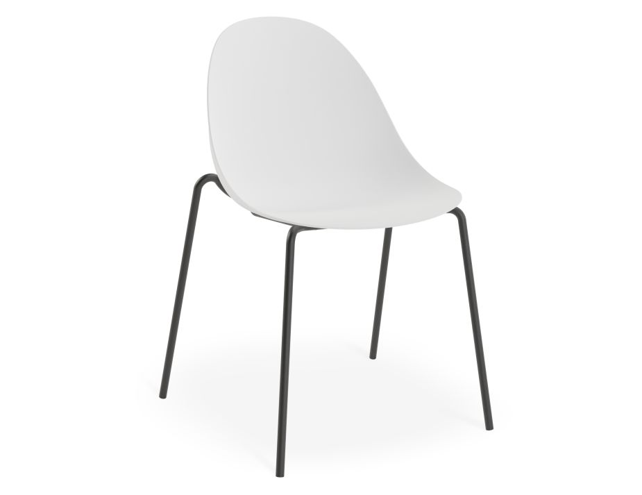 Pebble Vi 01 Chair White