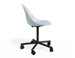 P 3 Pebble Chair Palebluev3seat Swivelcastors