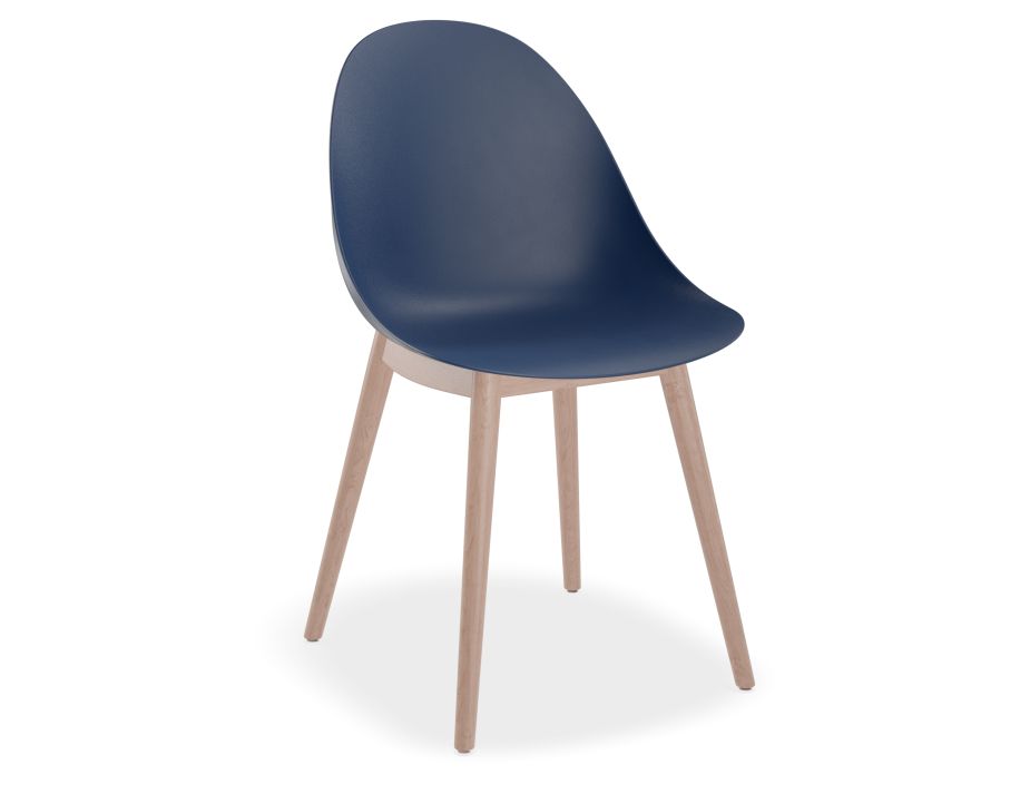 Navy hotsell shell chair