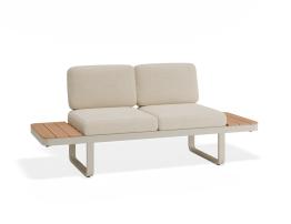 Delmar Config B - Outdoor - Latte - Husk Cushions