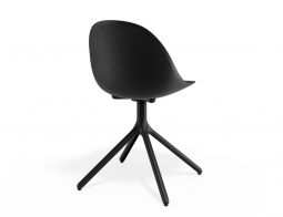 P 2 Pebble Chair Blackseat Swivelbase