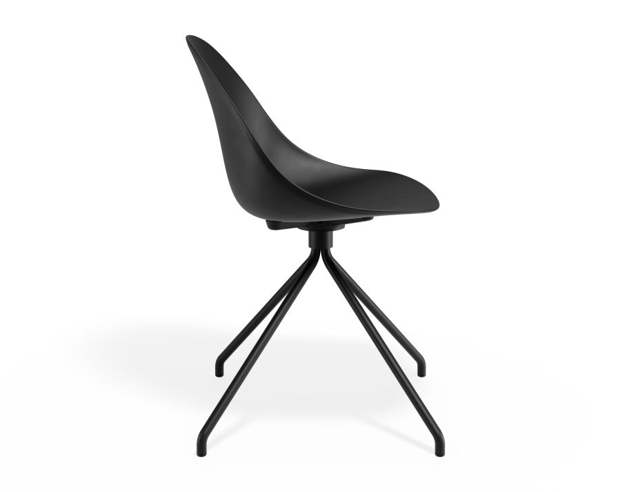 P 3 Pebble Chair Blackseat Pyramidfixed