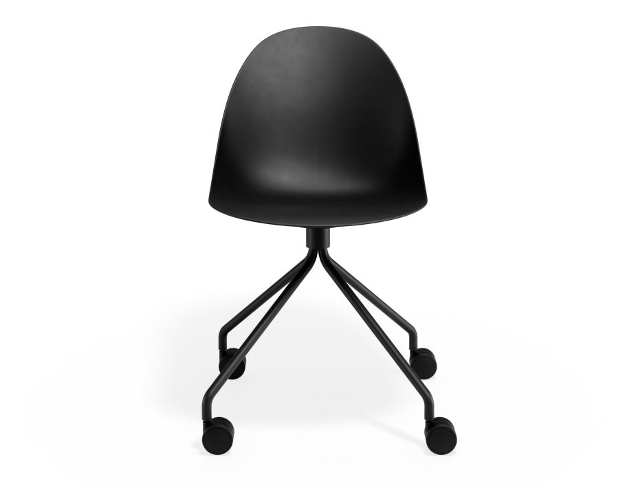 P 4 Pebble Chair Blackseat Pyramidcastors