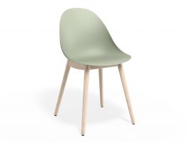 Pebble Chair Mint Green with Shell Seat
