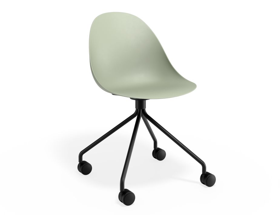 P 1 Pebble Chair Greenseat Pyramidcastors
