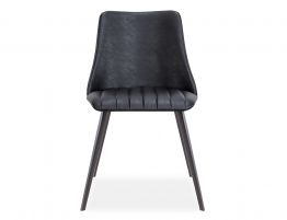 Andorra Dining Chair Vintage Black Seat