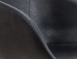 Black Leather Chair2 Closeup