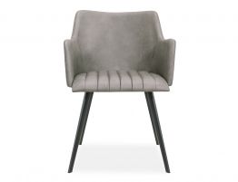 Andorra Arm Chair Vintage Grey Seat