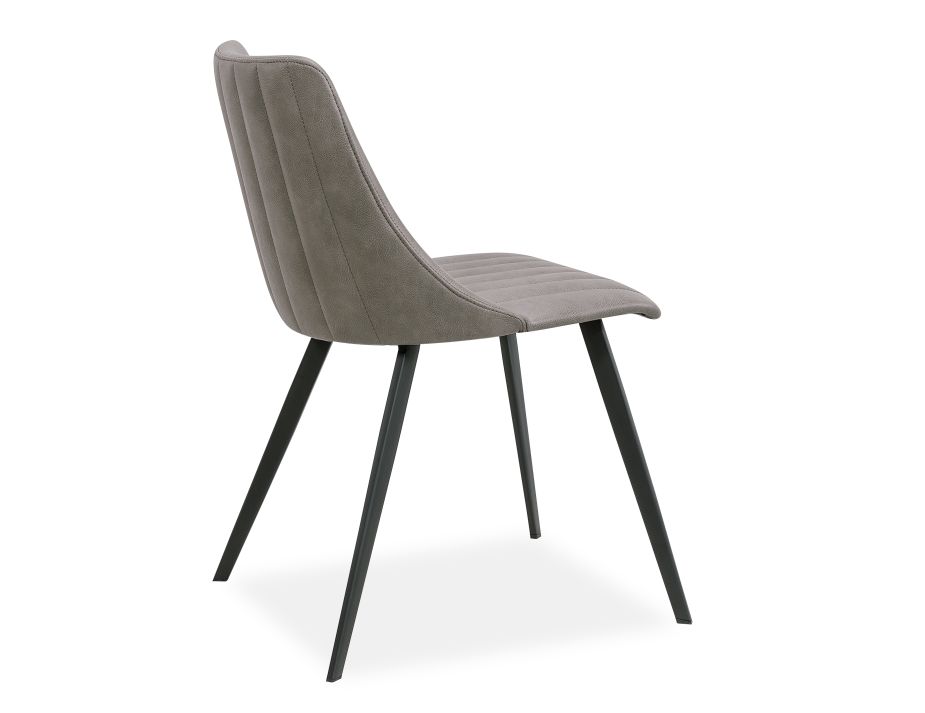 Andorra Dining Chair Grey 4 New