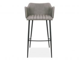 Andorra Bar Stool Vintage Grey Seat