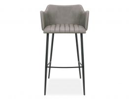 Andorra Bar Stool Vintage Grey Seat