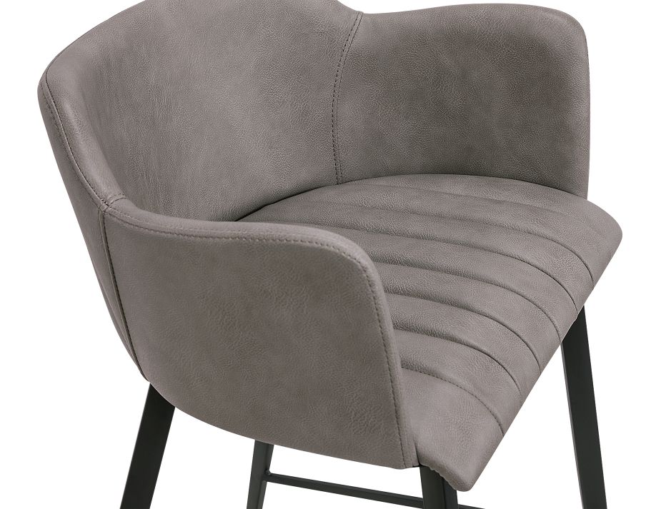 Andorra Bar Stool Grey 5 New