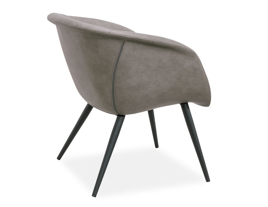 Andorra Lounge Chair Grey 4
