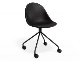 Pyramid Fixed Base with Castors - Black image