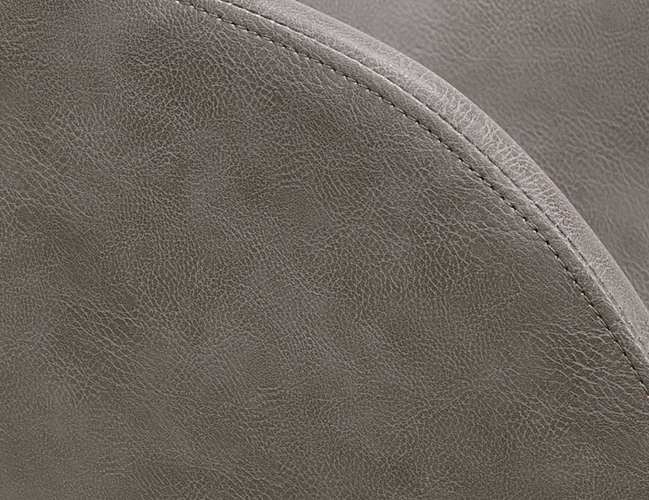 Grey Leather Close Up Seam2