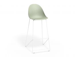 Bar Stool 75cm Seat - White Base image