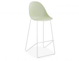 Pebble Mint Green Stool Shell Seat