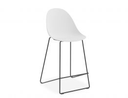 Counter Stool 65cm Seat Height - Black Frame image