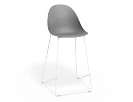 Counter Stool 66cm Seat Height - White Frame image