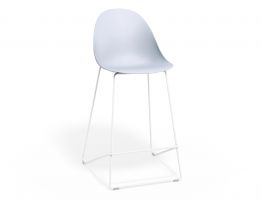 Counter Stool 65cm Seat - White Base image