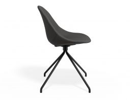 P 3 Pebble Chair Greyfabricseat Pyramidfixed