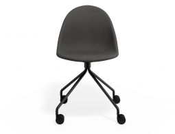 P 4 Pebble Chair Greyfabricseat Pyramidcastors