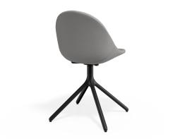 P 2 Pebble Chair Cloudgreyfabricseat Swivelbase