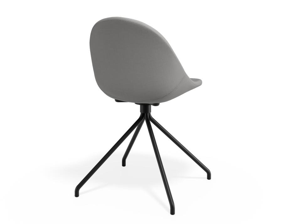 P 2 Pebble Chair Cloudgreyfabricseat Pyramidfixed