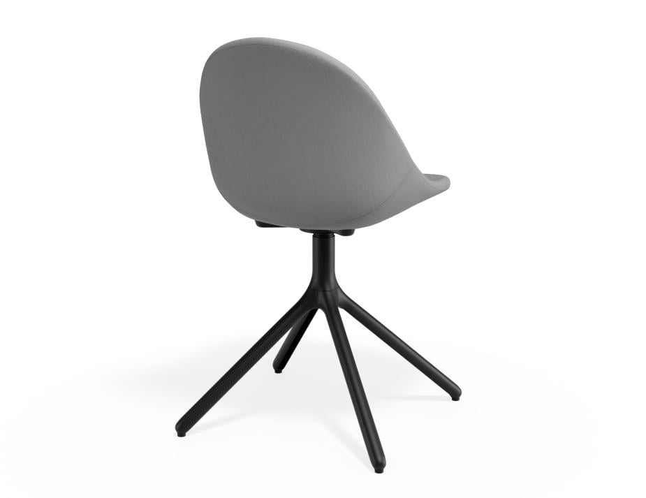 P 2 Pebble Chair Cloudgreyfabricseat Swivelbase