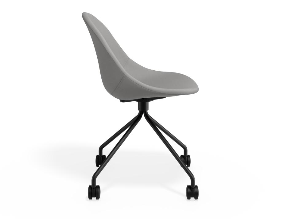 P 3 Pebble Chair Cloudgreyfabricseat Pyramidcastors