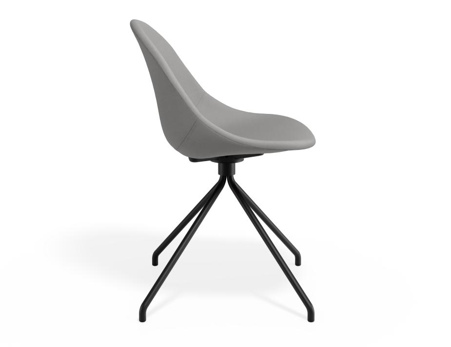 P 3 Pebble Chair Cloudgreyfabricseat Pyramidfixed