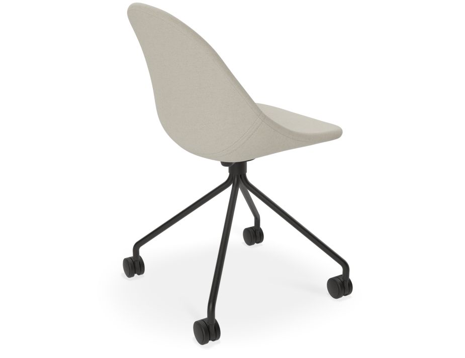Senchuan Light Grey Fabric Office Chair 2 V2