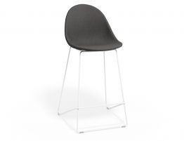 Counter Stool 65cm Seat Height - White Base image
